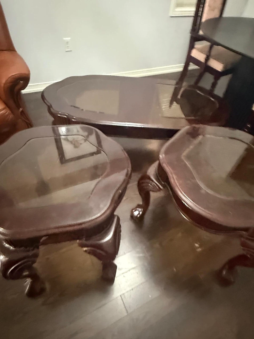Coffee Table and End Tables Set - photo 2
