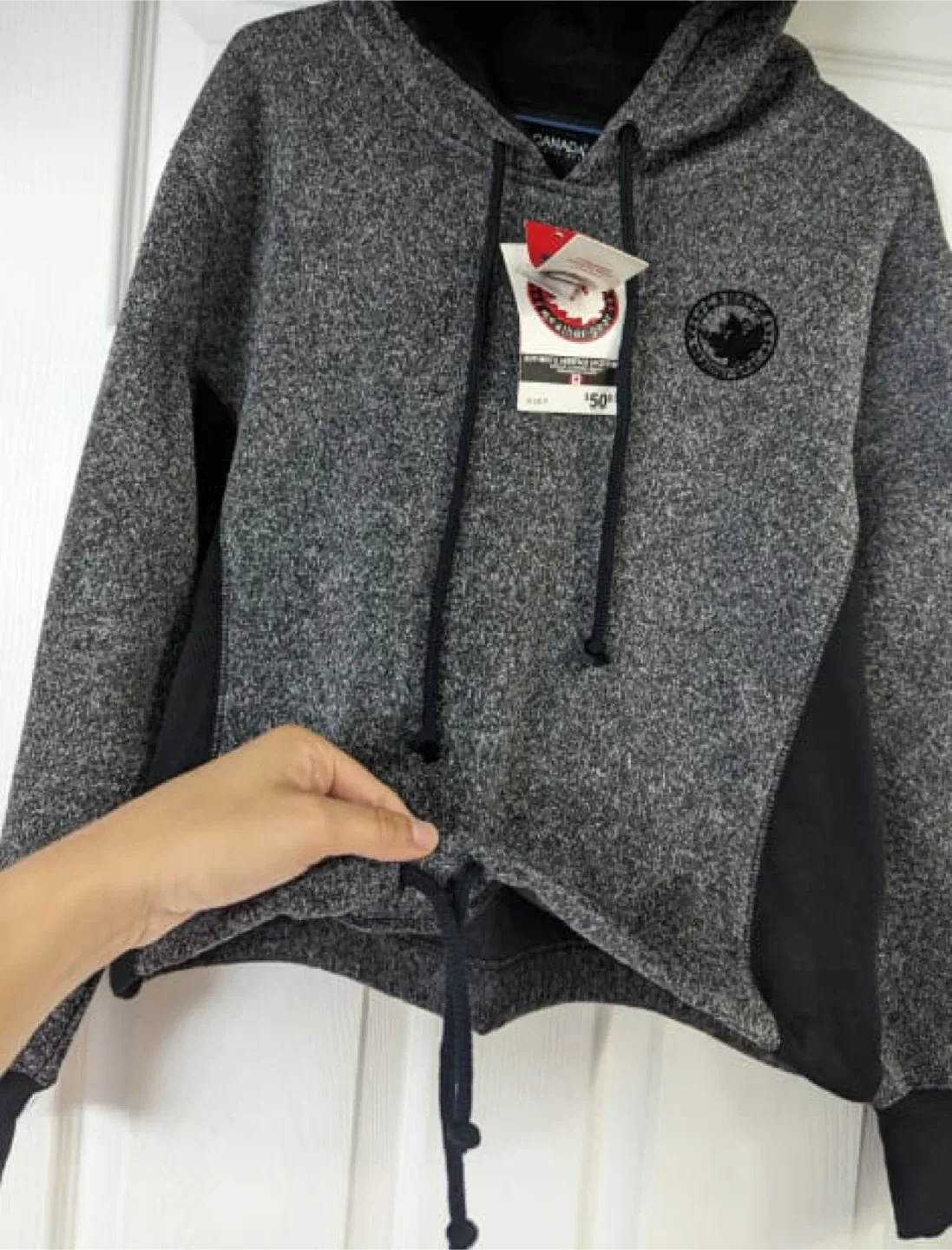 New men's sweater Canada Weather Gear Hoodie - Size M image indicator(3)