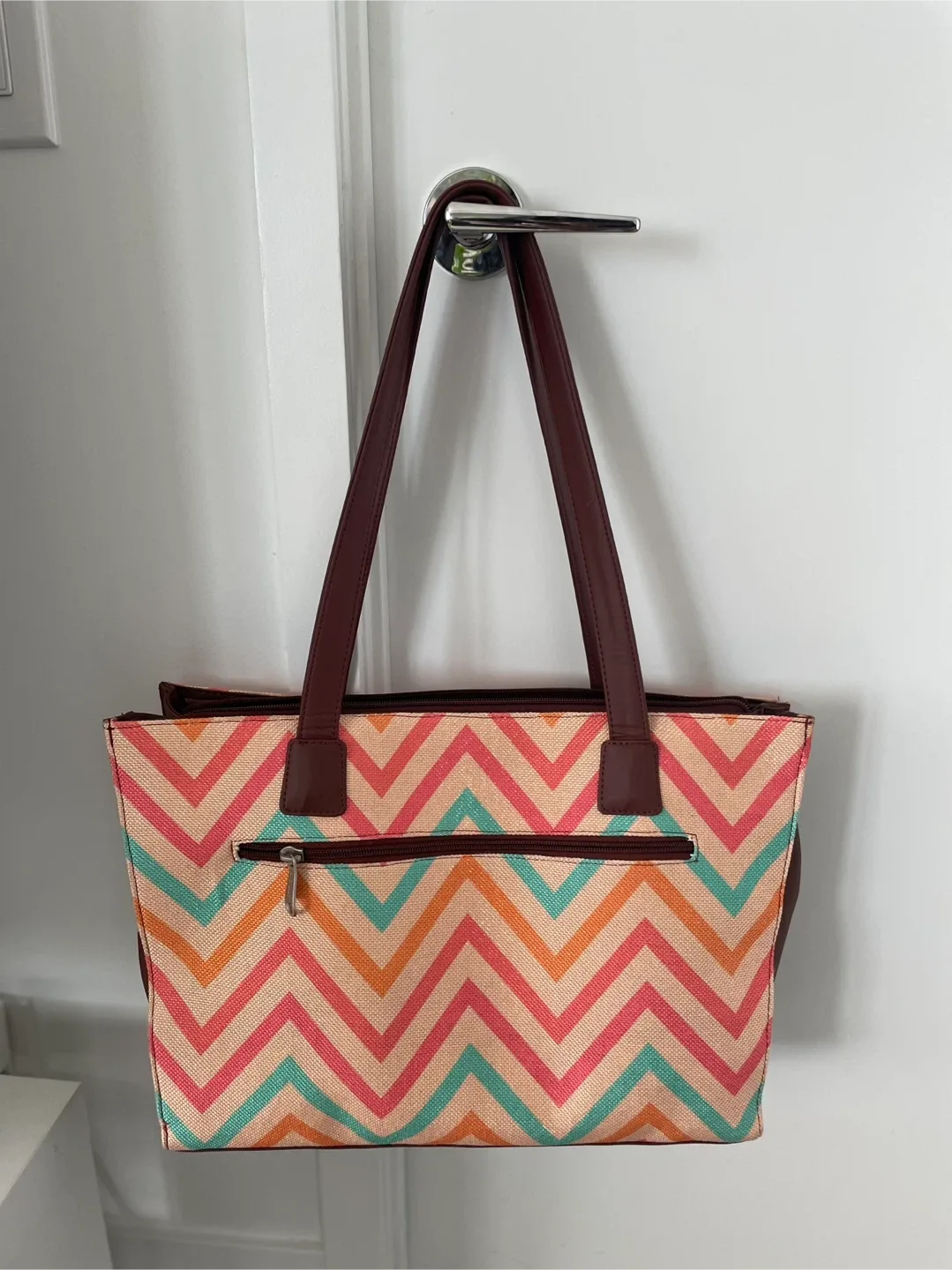 Designer Handbag (Office bag) - Vegan & Handmade image indicator(2)