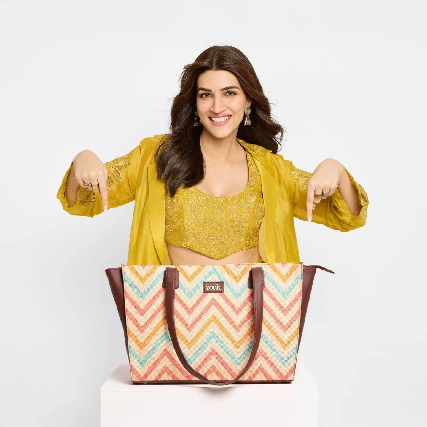 Designer Handbag (Office bag) - Vegan & Handmade image indicator(3)