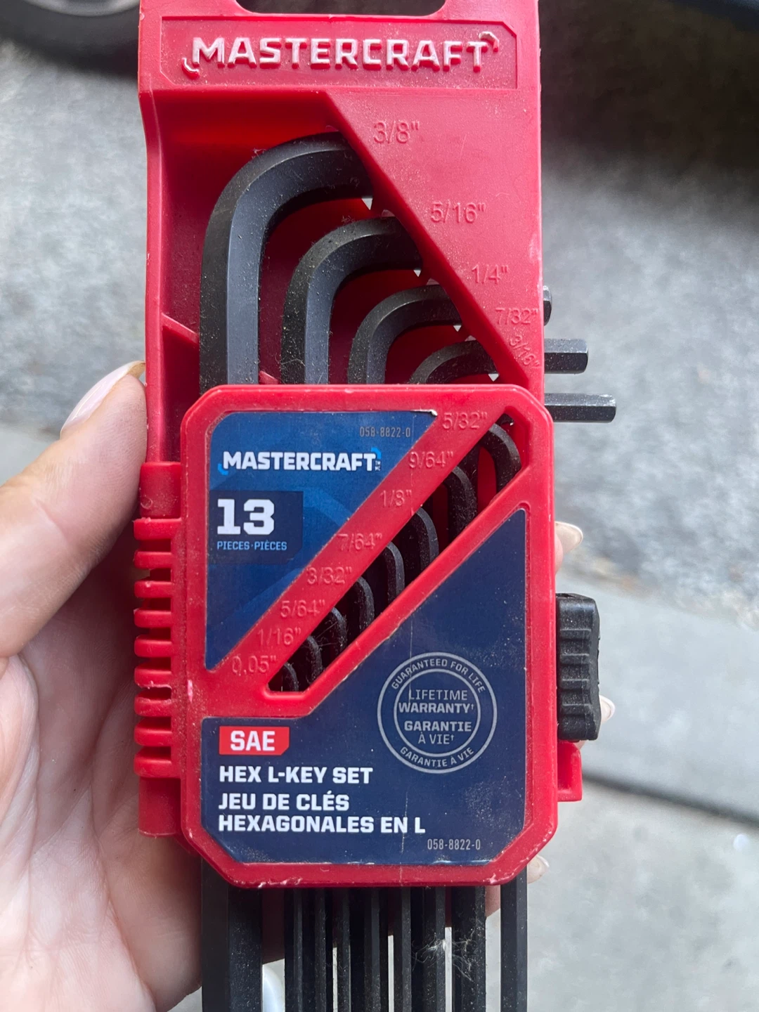 Mastercraft 13-Piece SAE Hex L-Key Set - photo 2