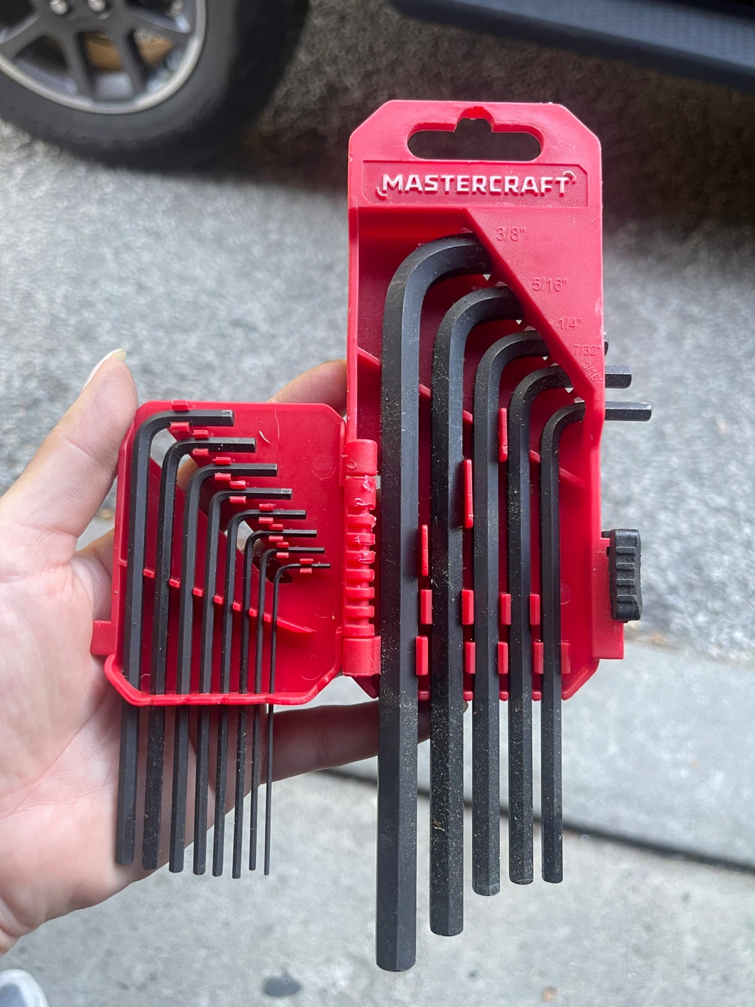 Mastercraft 13-Piece SAE Hex L-Key Set