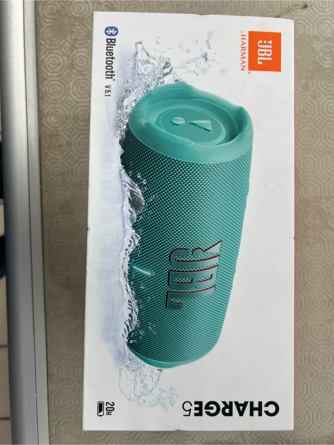 JBL Charge 5 Bluetooth Speaker - Green (New)