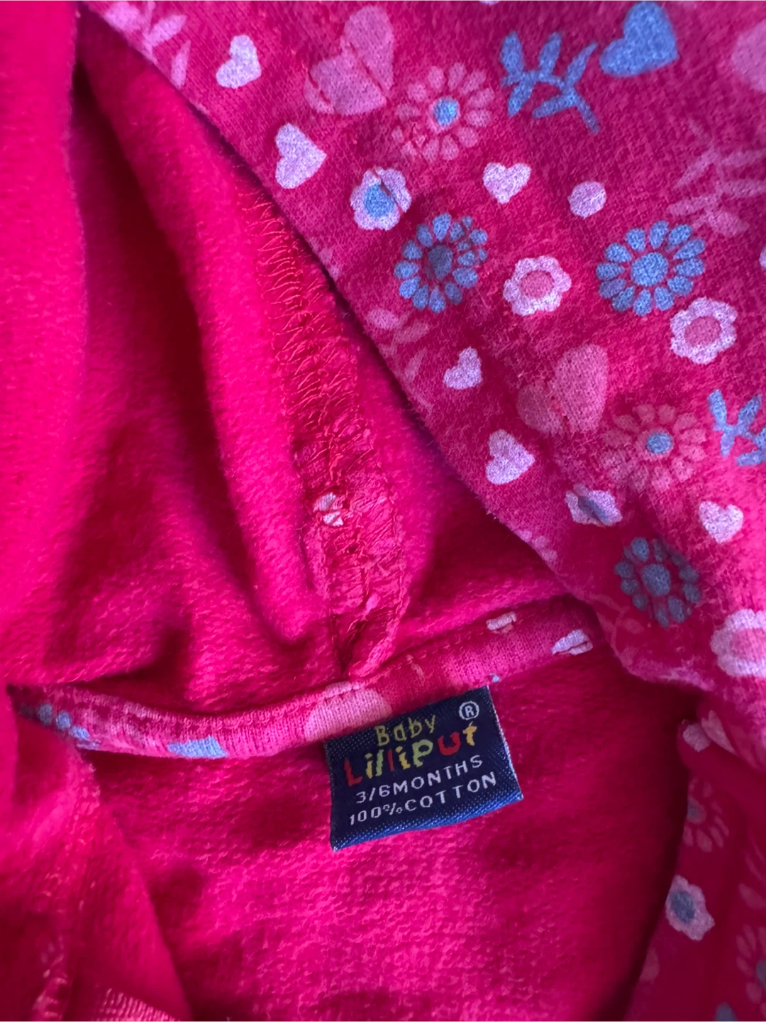 Baby Lilliput 3/6 Months Cotton Hoodie - photo 2