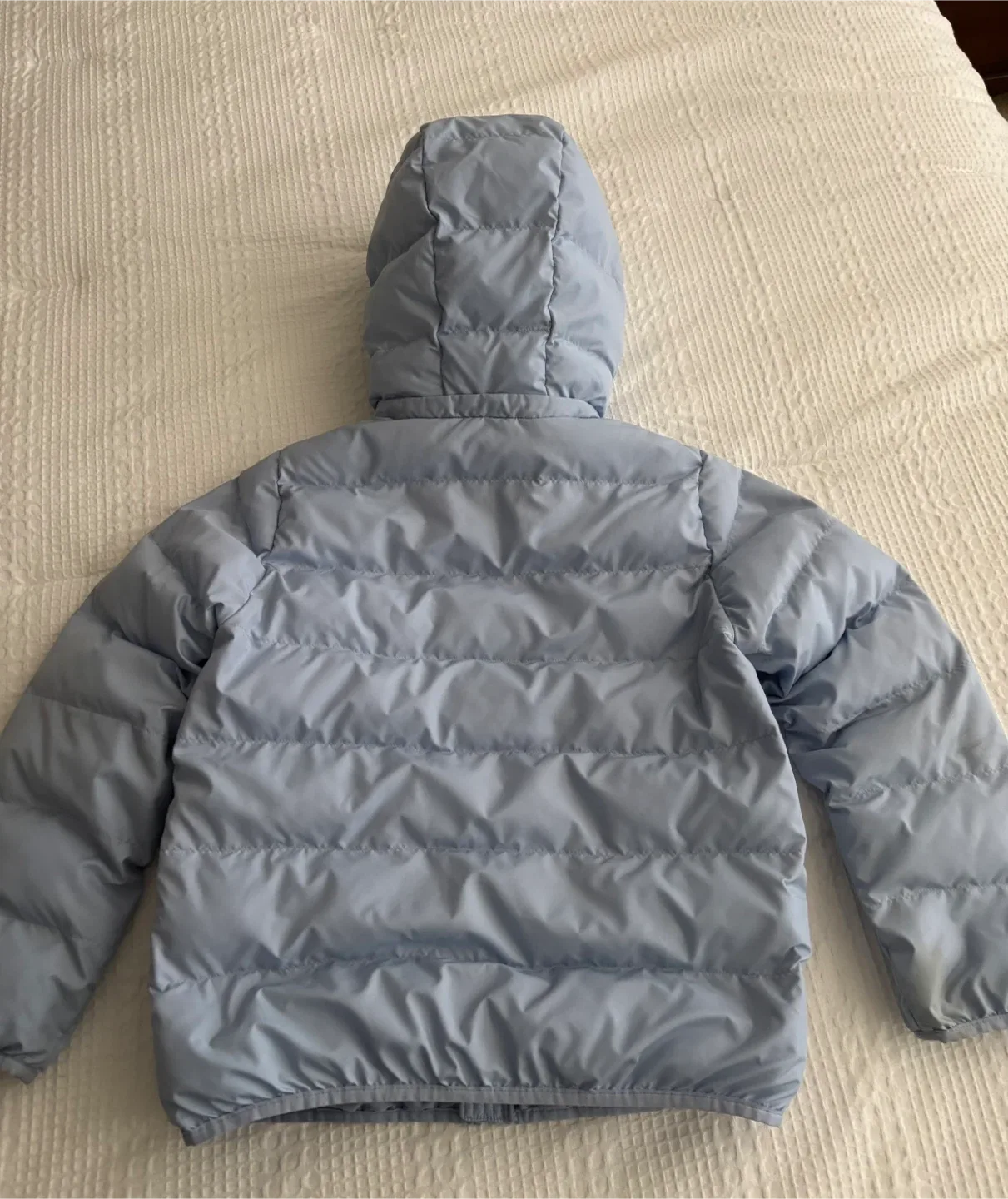 Uniqlo Light Blue Puffer Jacket image indicator(3)