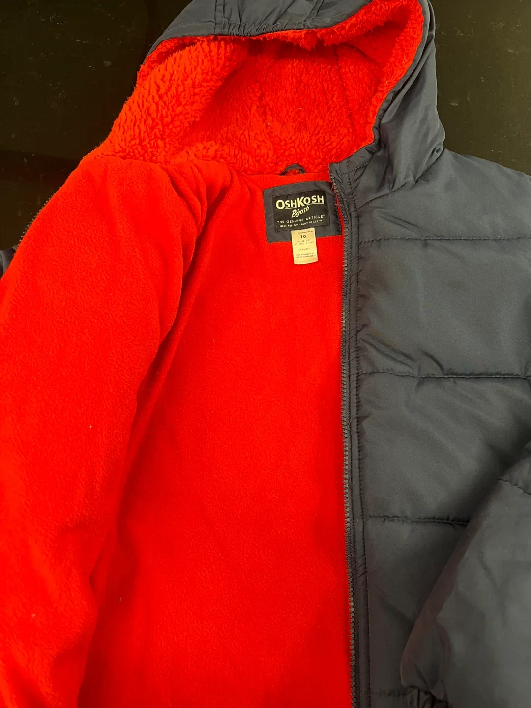 OshKosh B'gosh Puffer Jacket - Size 10 image indicator(2)