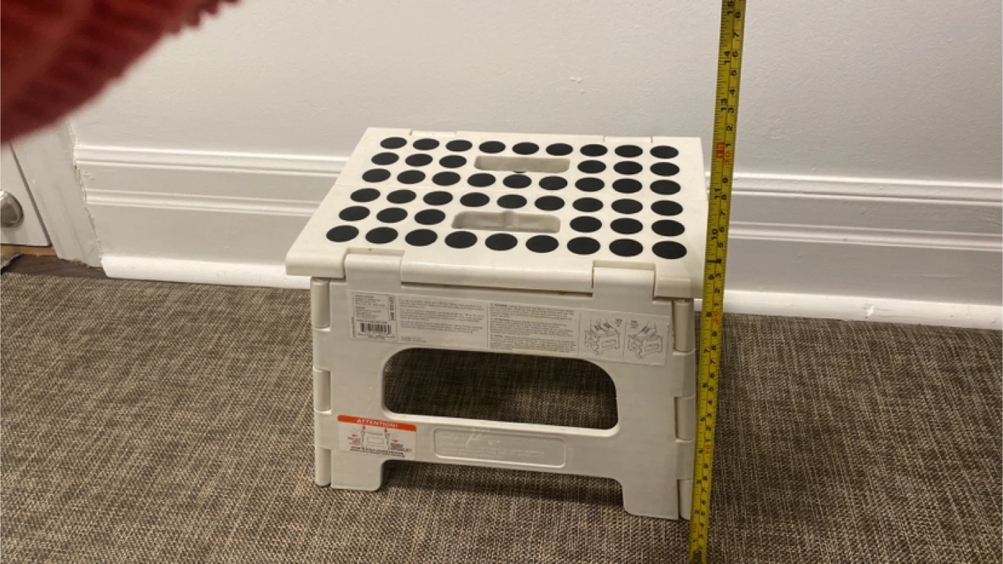 Folding Step Stool - Portable & Lightweight - photo 2