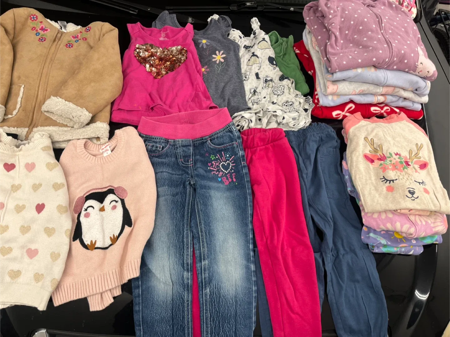Girls’ Large Clothes Bundle Size 4T image indicator(2)