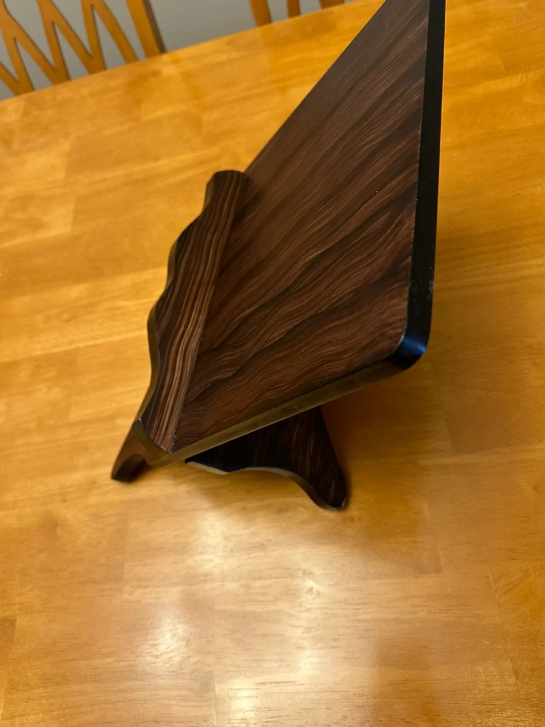 Beautiful handcrafted heavy wooden holy book stand image indicator(2)