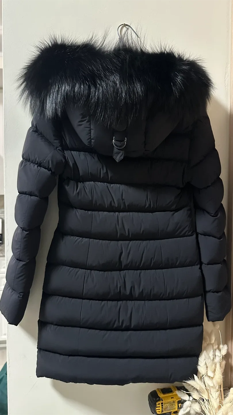 Mackage Calla Black Down Coat - Size XS/TP image indicator(2)