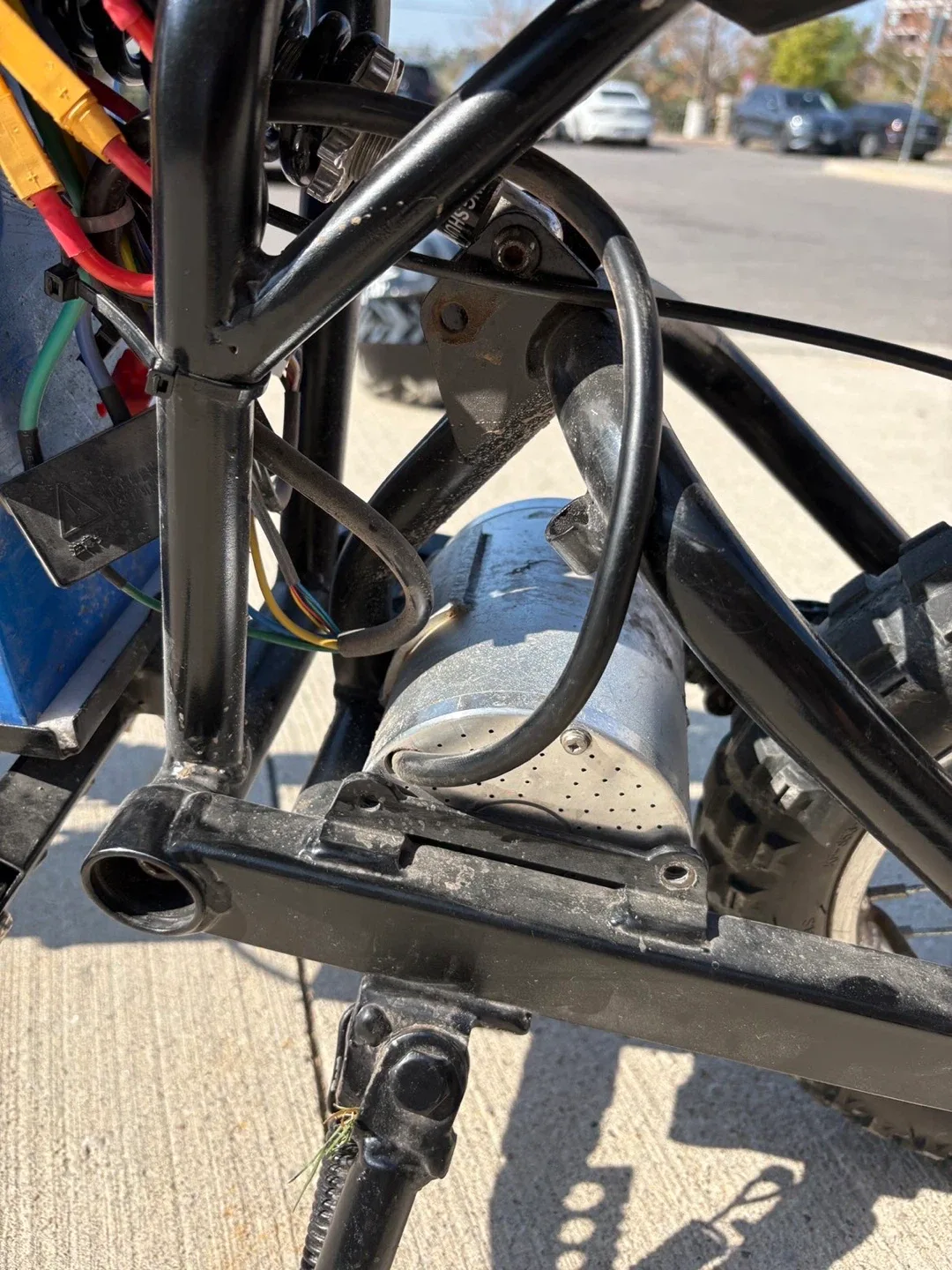 Pitbike Electric Dirt Bike - Blue image indicator(4)