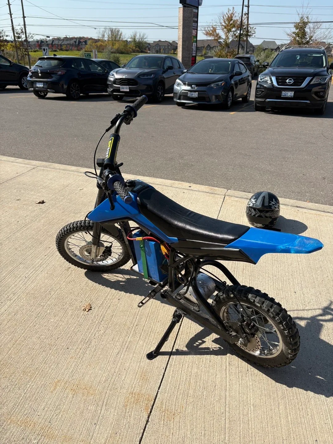 Pitbike Electric Dirt Bike - Blue image indicator(5)