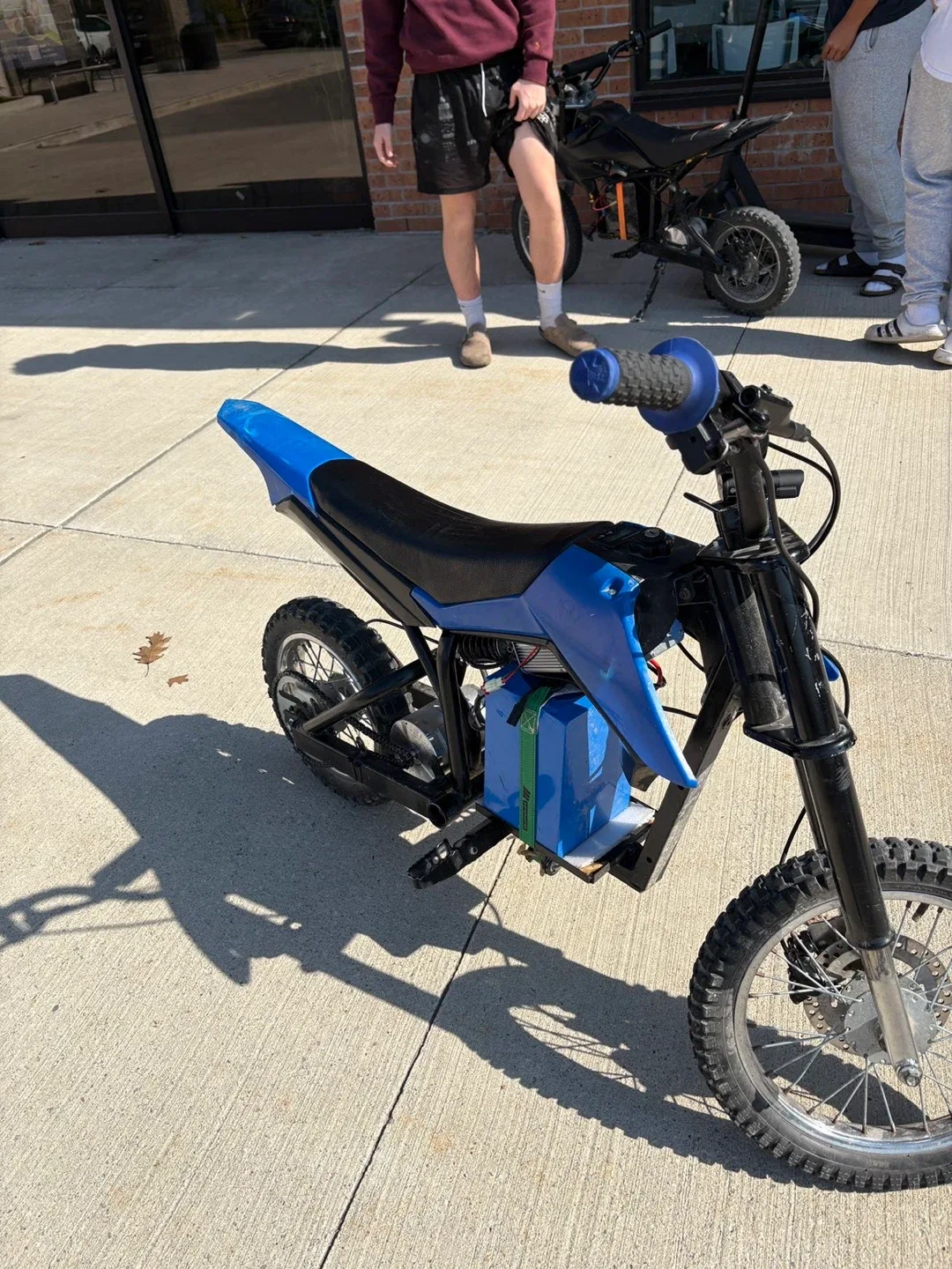 Pitbike Electric Dirt Bike - Blue image indicator(2)