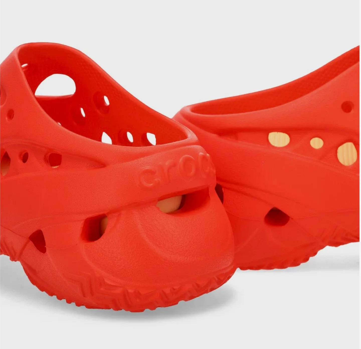 ✨Host pick✨Red Crocs with Jibbitz image indicator(4)