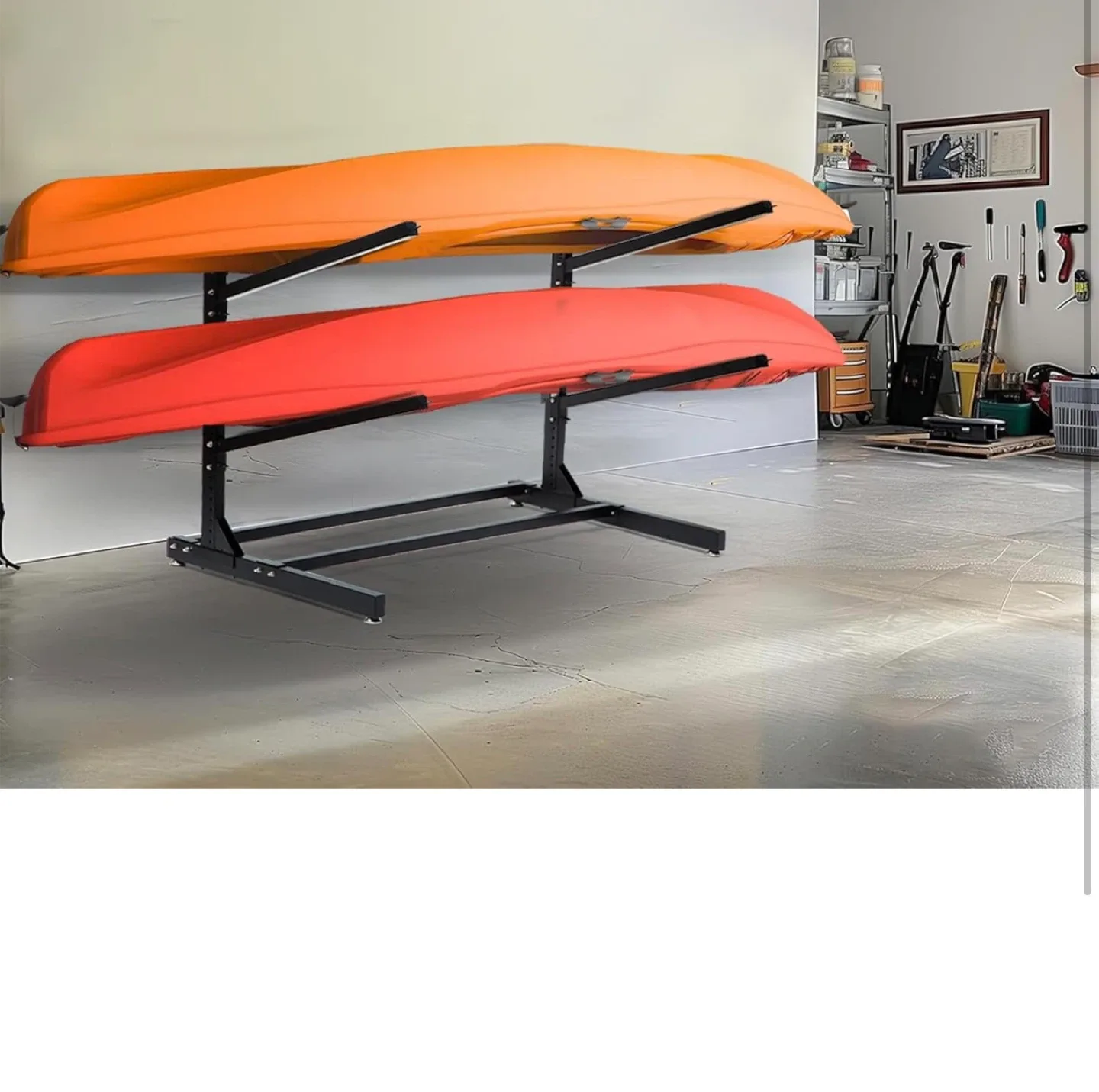 2-Layer Kayak/Surfboard/Canoe Storage Rack image indicator(7)