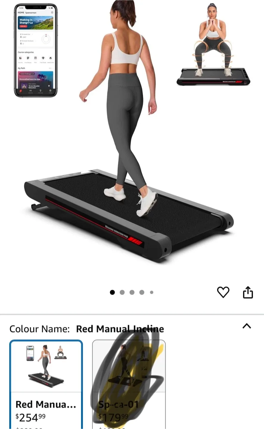 Walking Vibration Pad Treadmill image indicator(2)