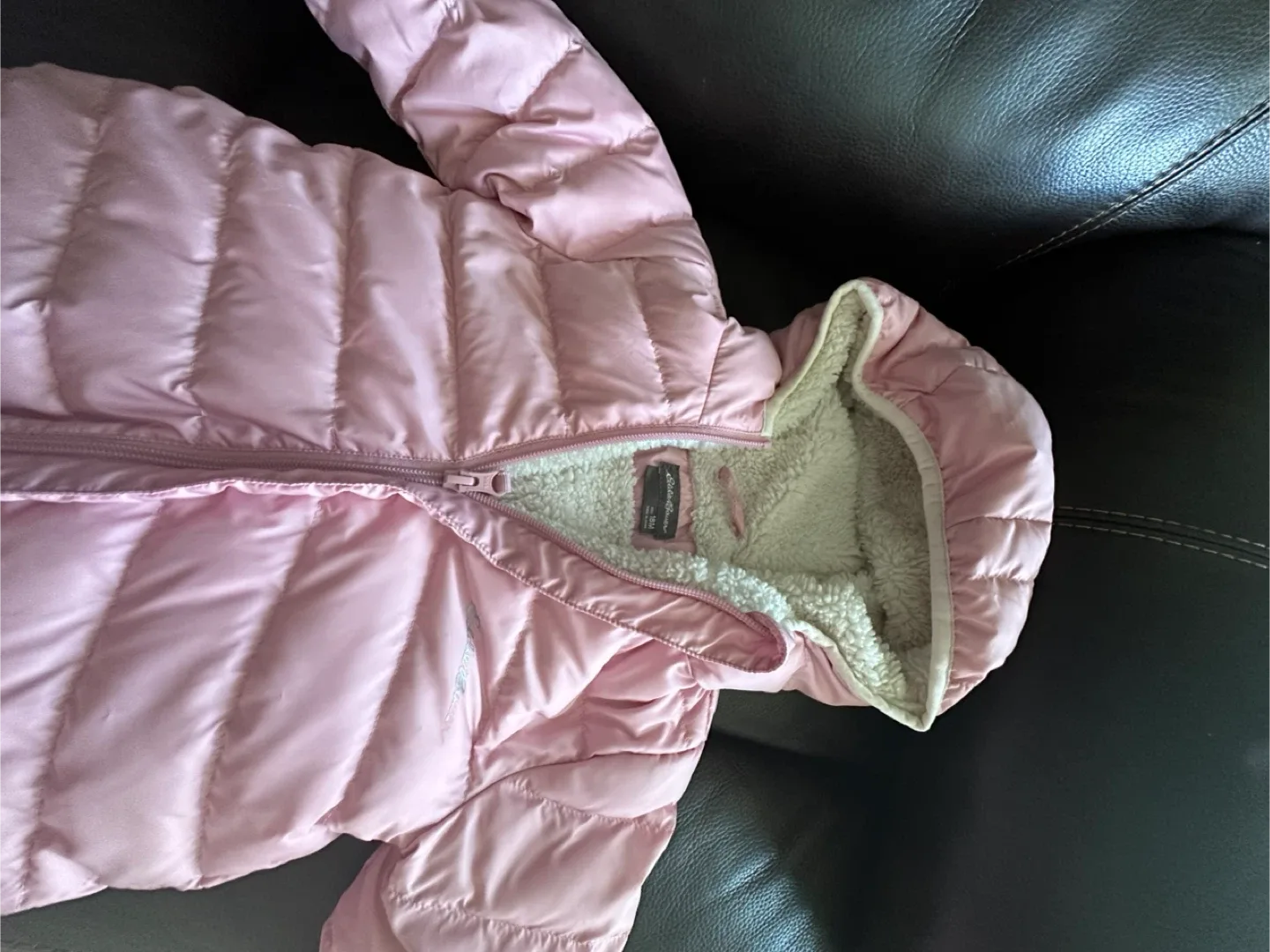 Eddie Bauer 18M Pink Snowsuit image indicator(2)