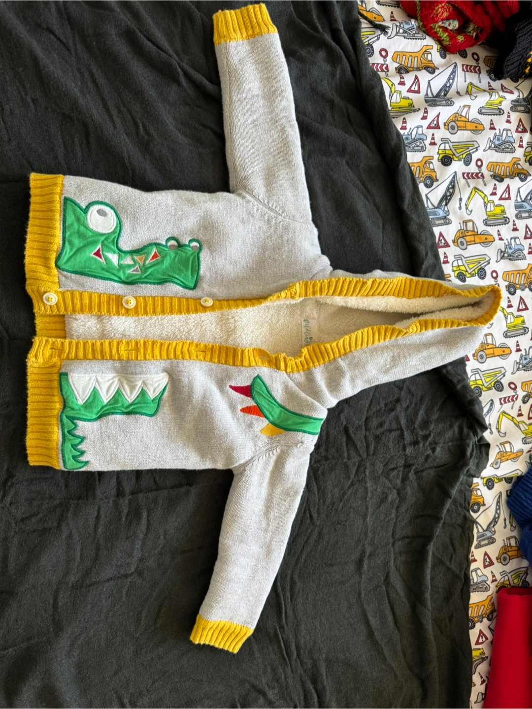 Kids' Dinosaur Hoodie Sweater - photo 2