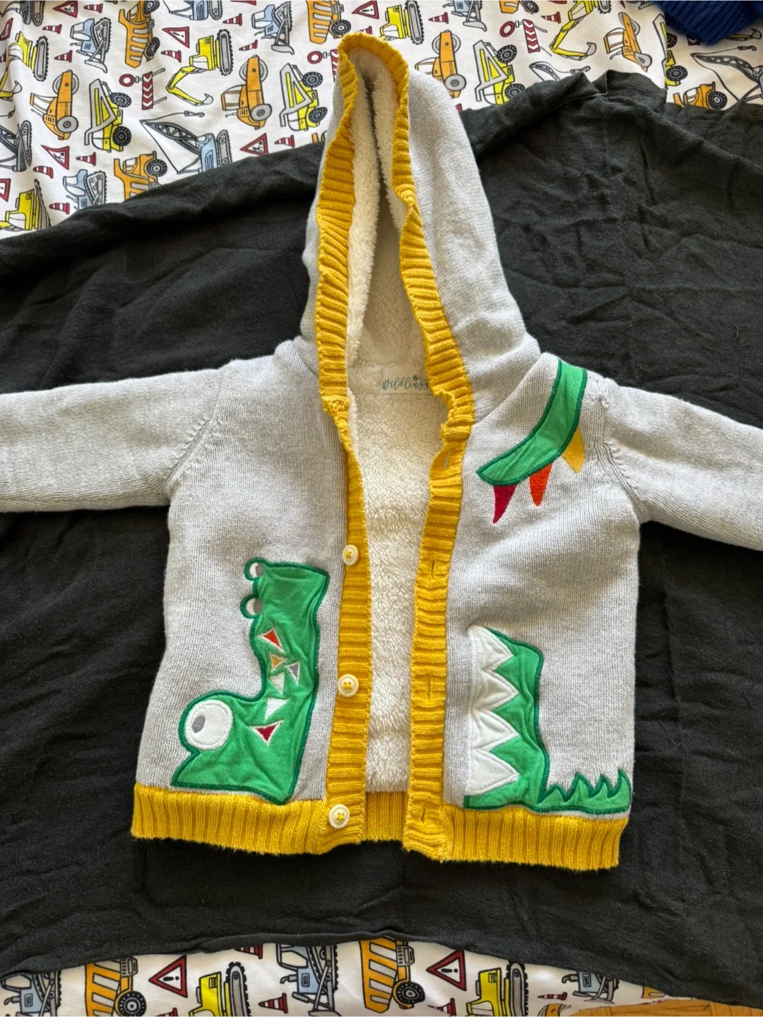 Kids' Dinosaur Hoodie Sweater thumbnail