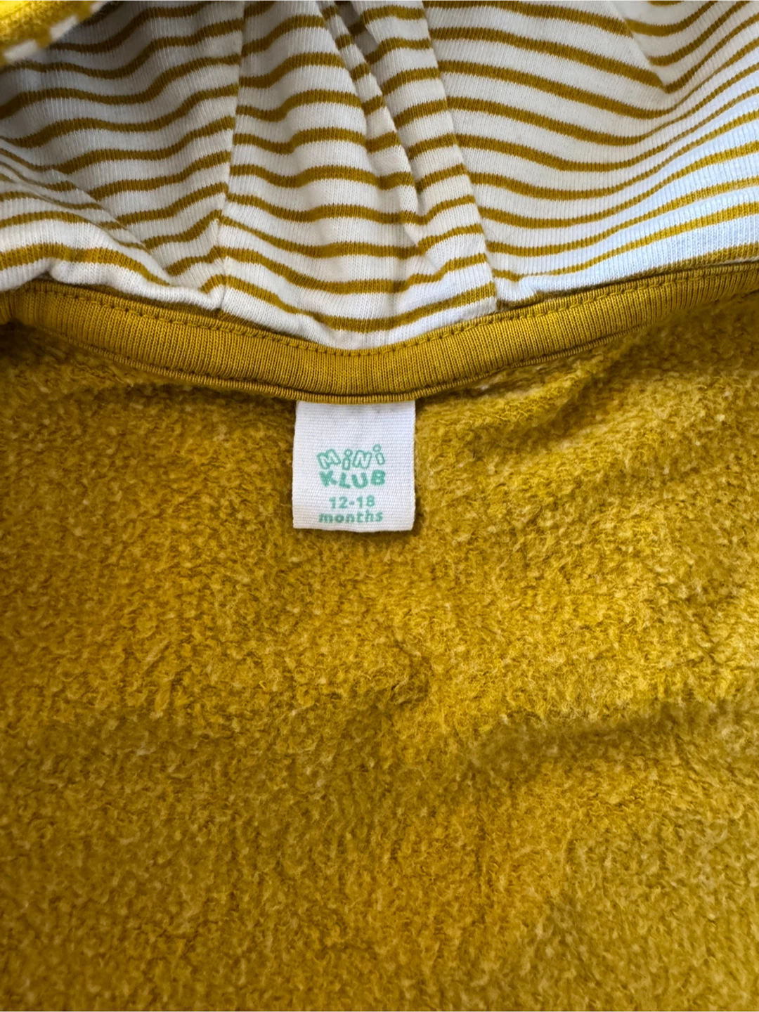 Yellow Hoodie (12-18 Months) - photo 2