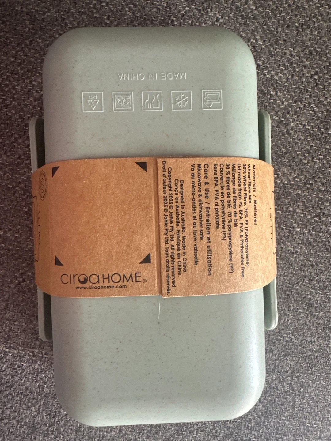 🧡Joie ECO Bento Lunchbox with Cutlery - New image indicator(2)