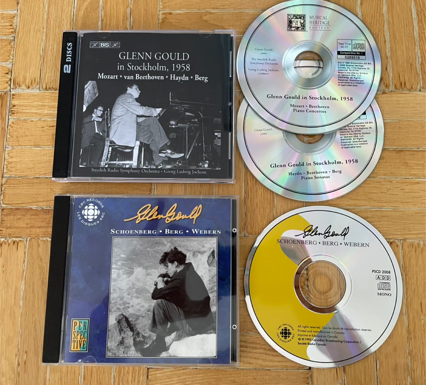 Glenn Gould in Stockholm, 1958 - 2 CD Set