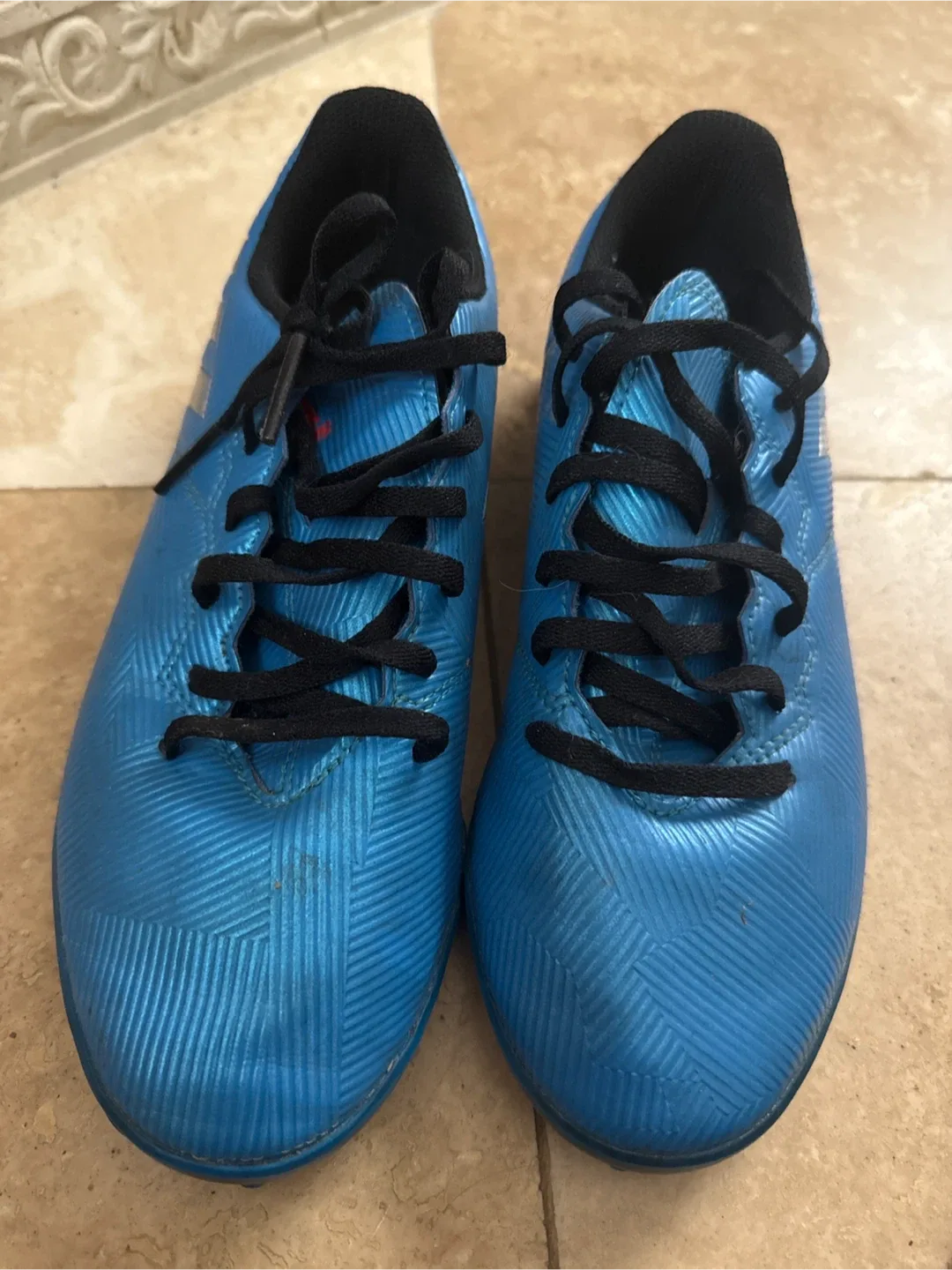 Adidas Blue Soccer Shoes Size 5 thumbnail