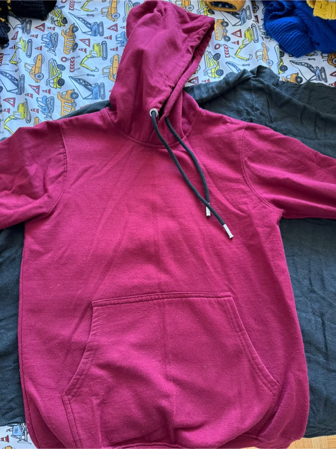 Burgundy Hoodie (8-10 Y) thumbnail