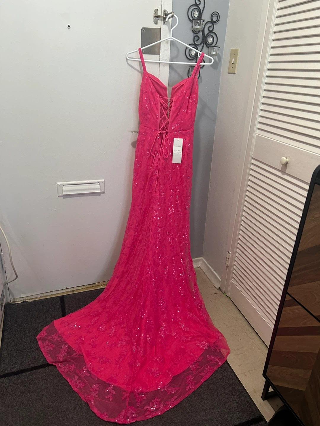 Pink Formal Dress size 0 - photo 4
