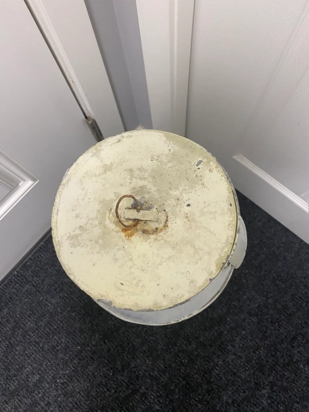 Rustic Decorative Metal Milk Can Style with Rooster Design image indicator(4)