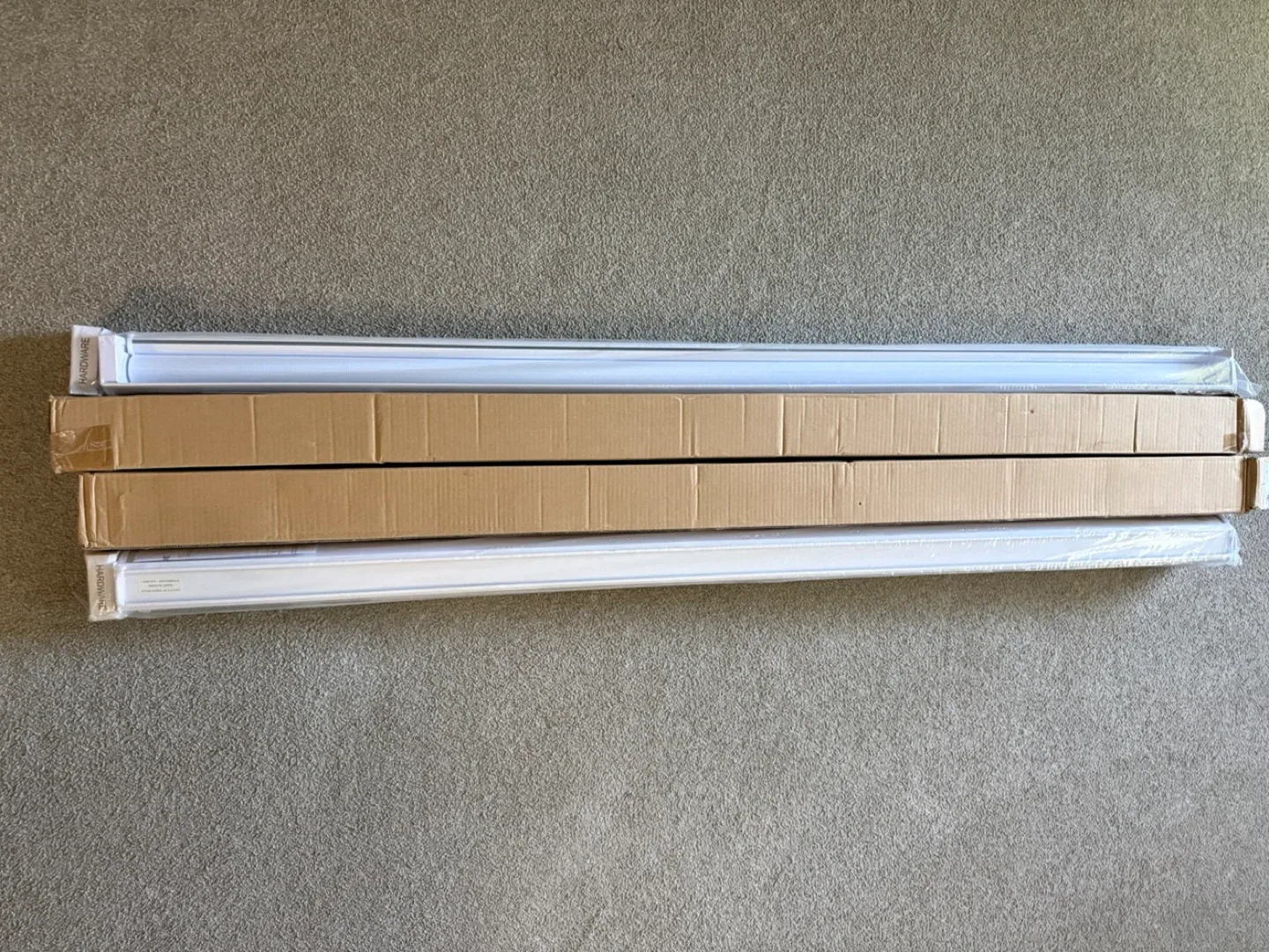 NEW 2X Roller Zebra Blinds, 64" W X 72" H image indicator(4)