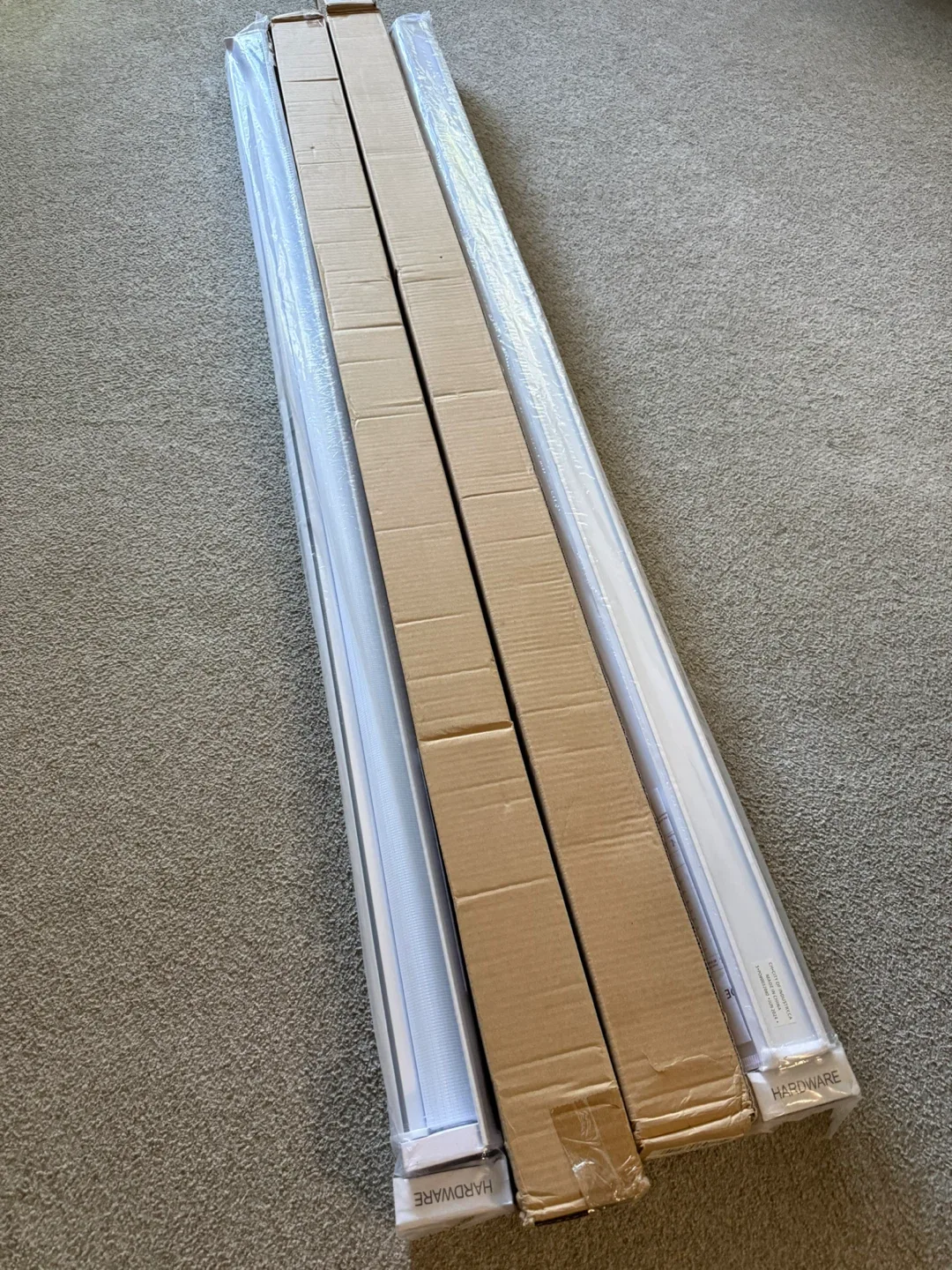 NEW 2X Roller Zebra Blinds, 64" W X 72" H image indicator(5)