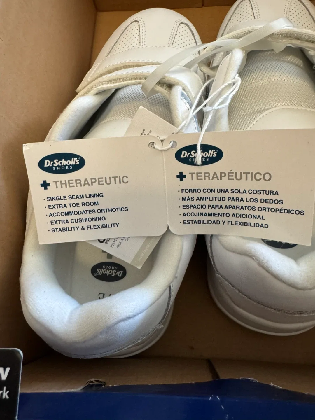 Dr. Scholl's Therapeutic Shoes - White, Size 7E image indicator(4)