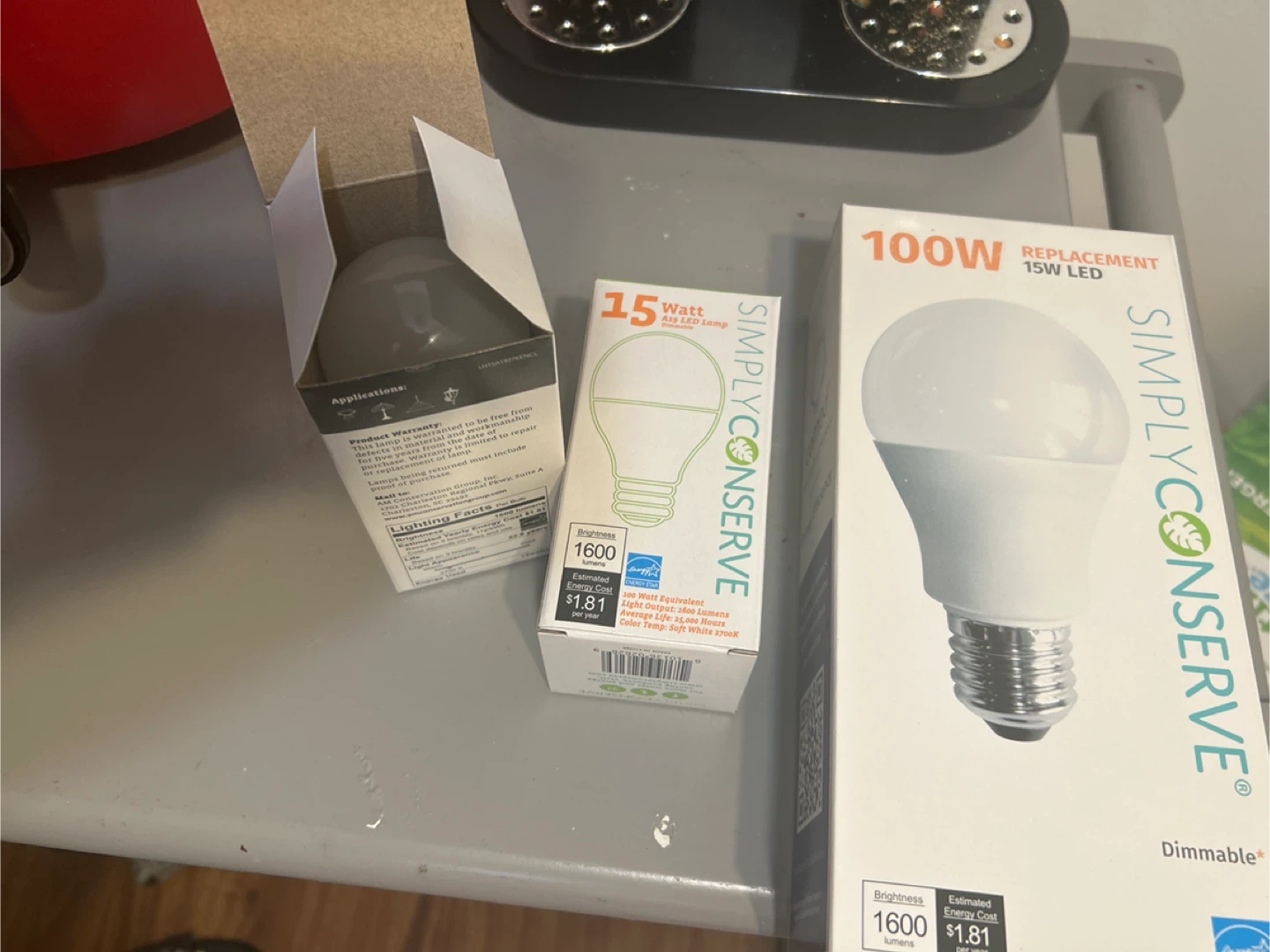 Simply Conserve 15W LED Light Bulbs 🧡