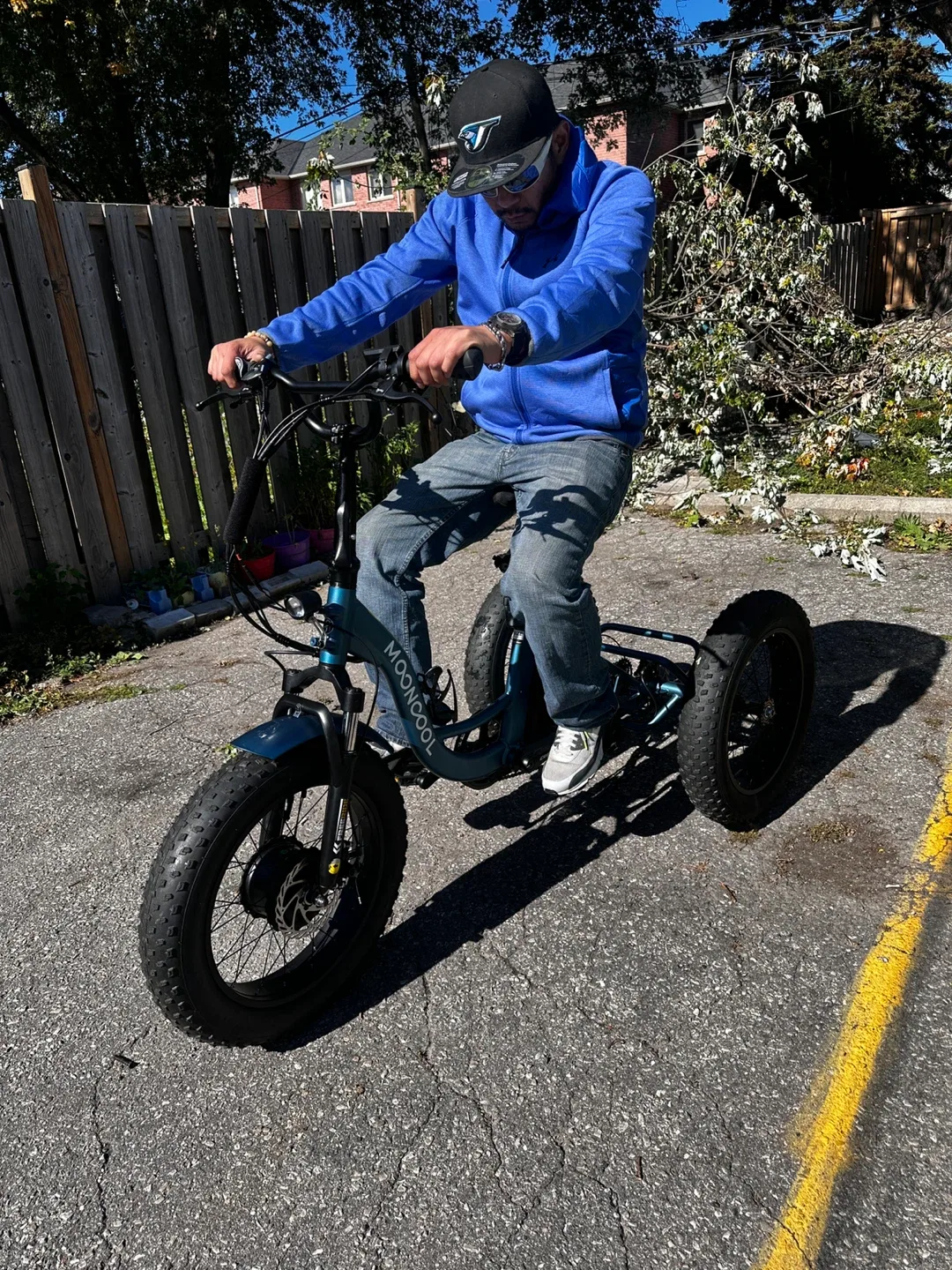 Mooncool Alligator Fat Tire Electric Trike thumbnail