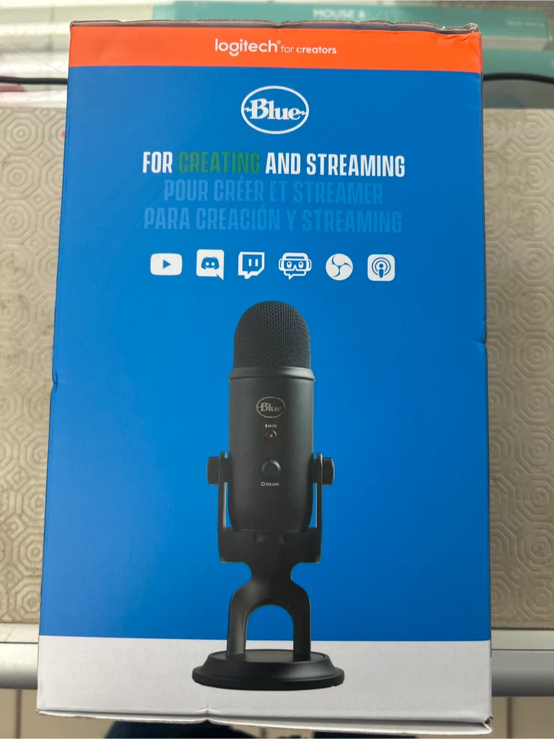 Blue Yeti Premium USB Microphone