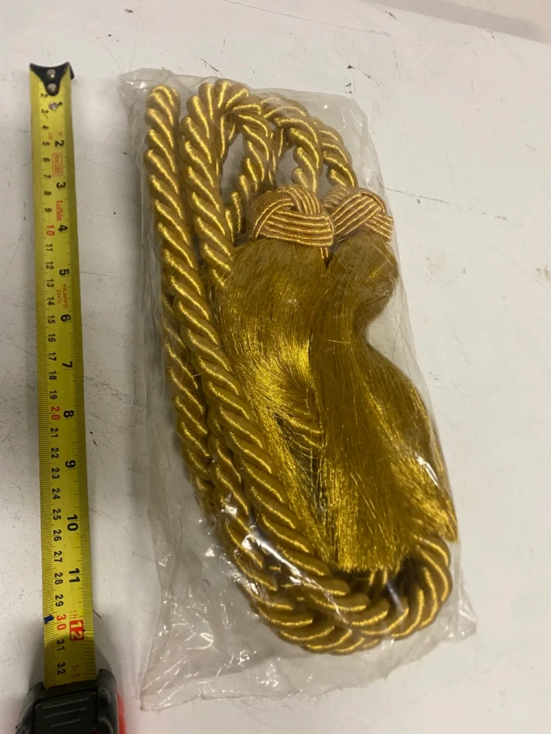 Handmade Large New Ornate Tassels - Gold thumbnail