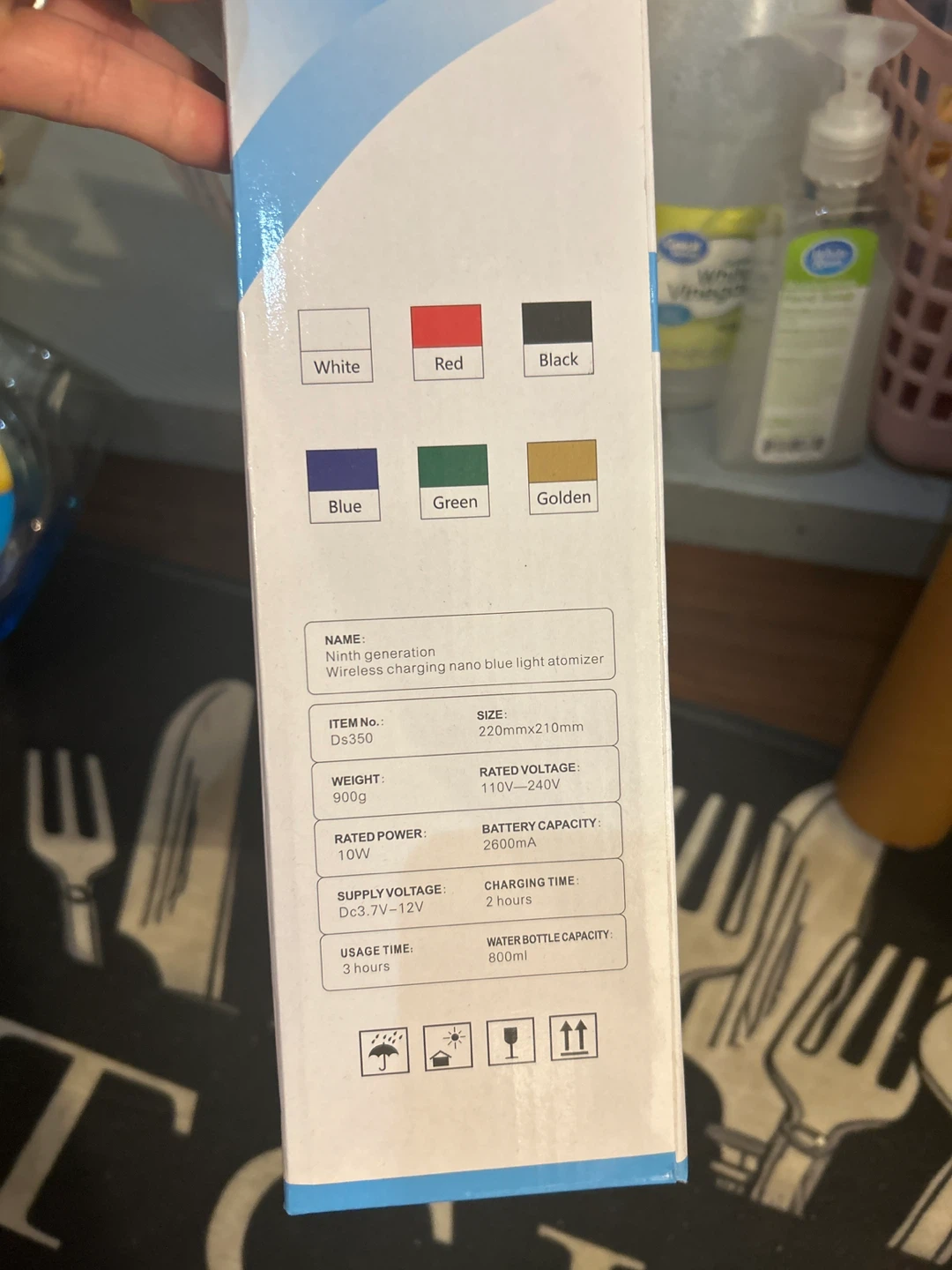 Wireless Nano Blue Light Atomizer 🧡 - photo 2