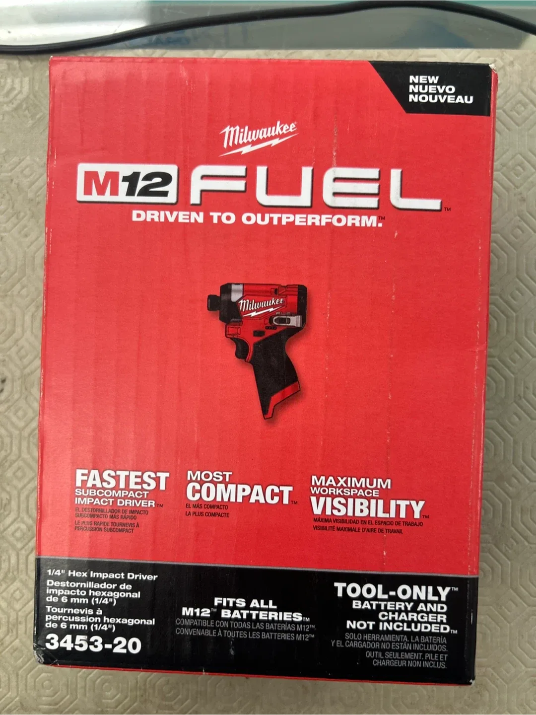 Milwaukee M12 FUEL 1/4" Hex Impact Driver (Tool Only)