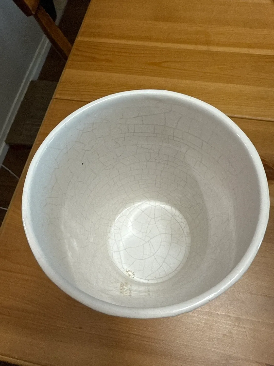 🧡 White Ceramic Plant Pot image indicator(2)