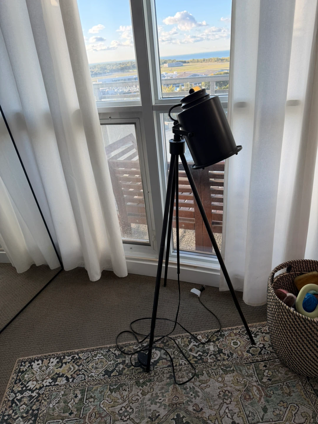 Black Tripod Floor Lamp