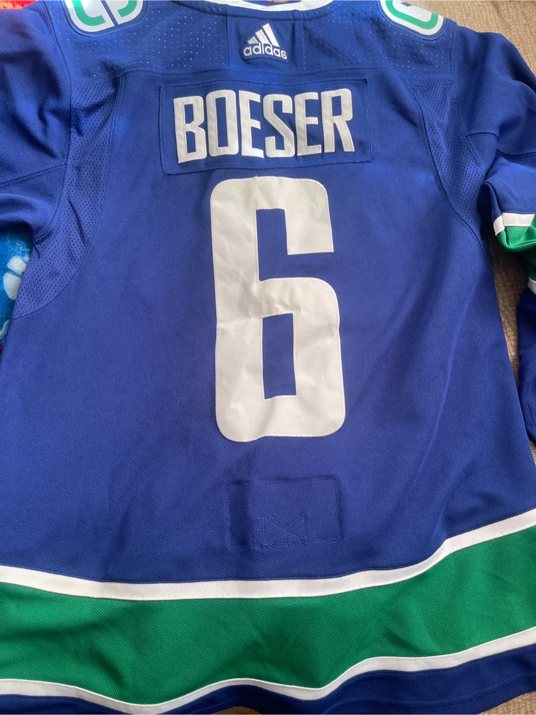 Adidas Canucks Boeser #6 Jersey - Size 52 thumbnail