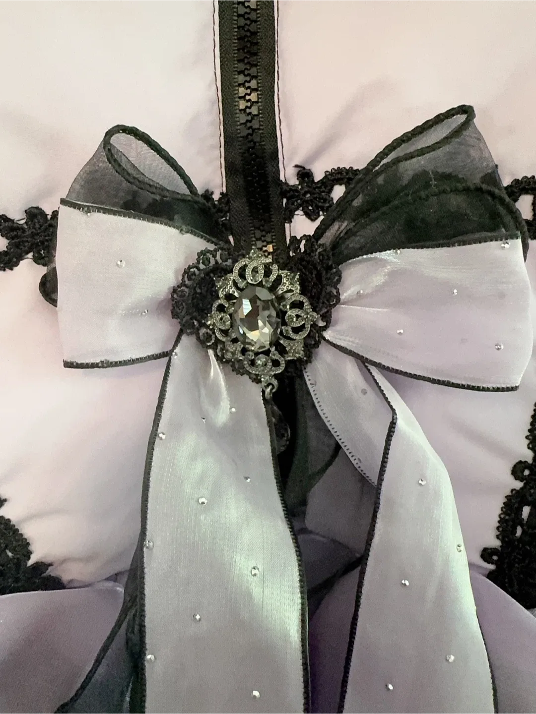 Kuromi Inspired Puffer Jacket Toddler size 6-7T image indicator(3)