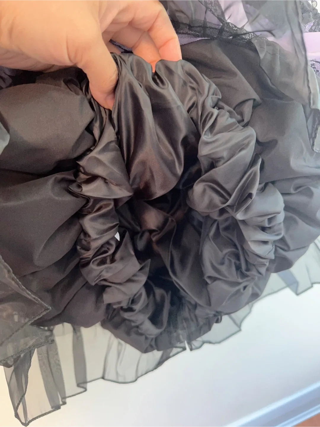 Kuromi Inspired Puffer Jacket Toddler size 6-7T image indicator(4)