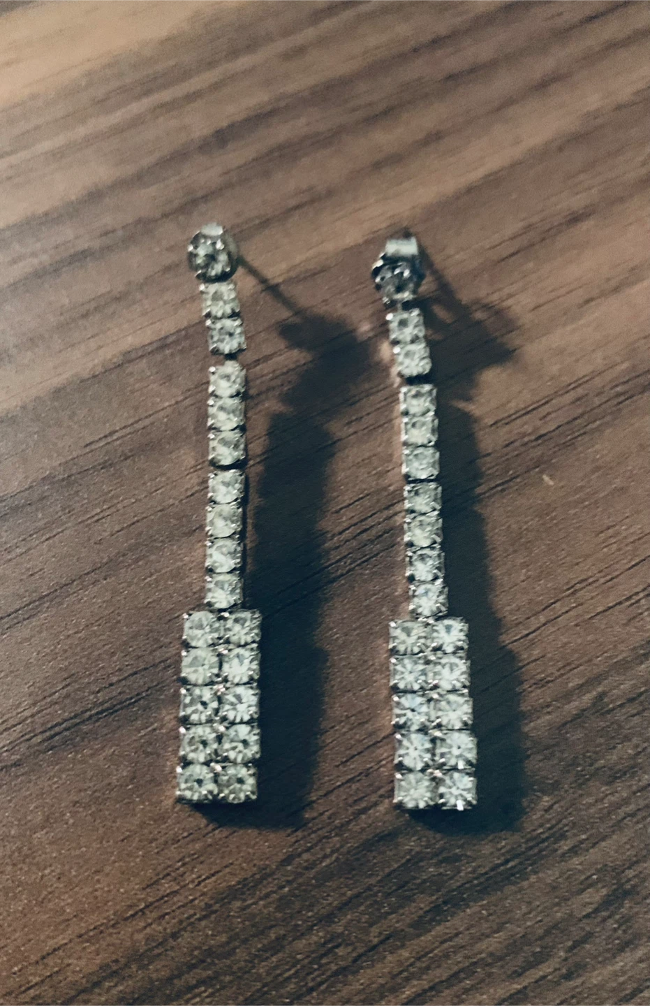 Vintage Sparkly Dangle Earrings