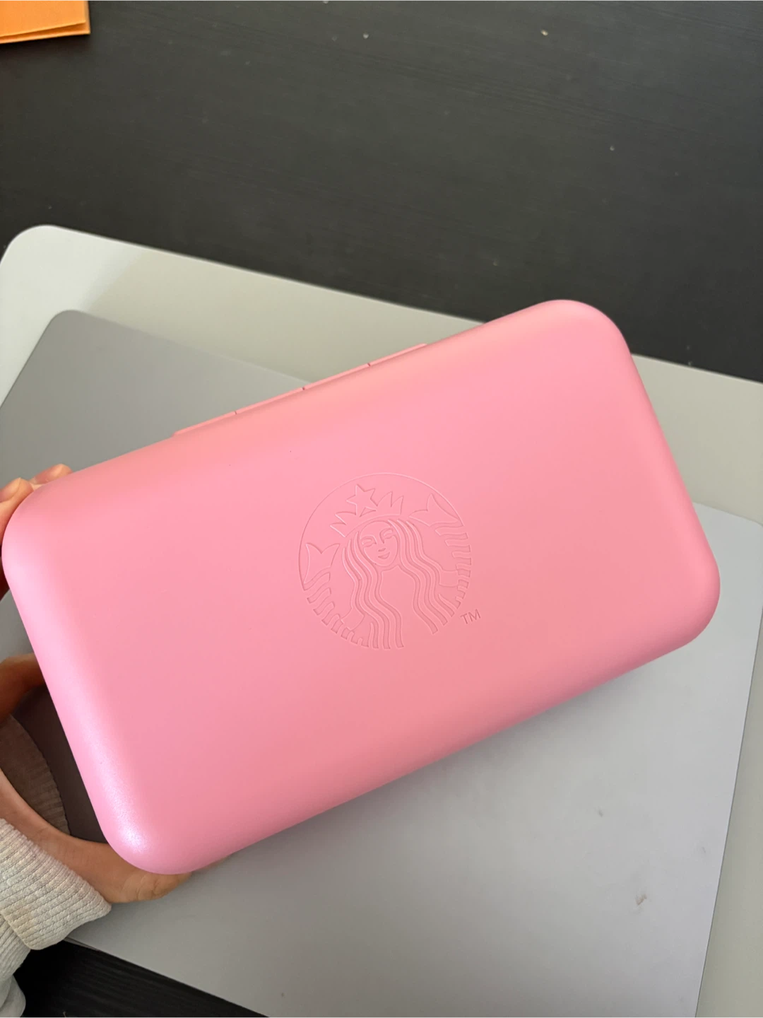 Starbucks Pink storage container - photo 4