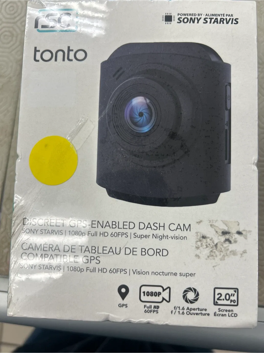 RSC Tonto GPS-Enabled Dash Cam - Like New!