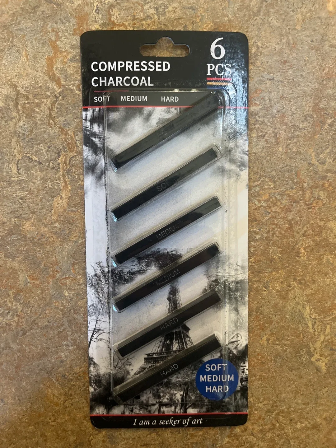 Compressed Charcoal Set - 6pc