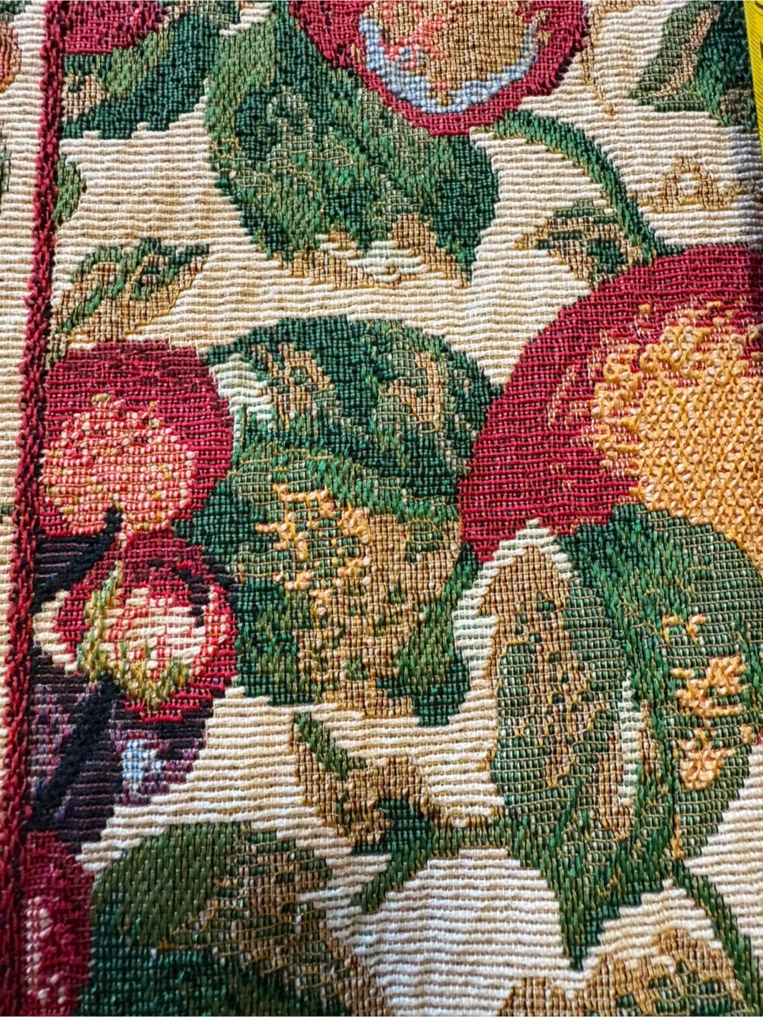Floral tapestry table runner image indicator(4)