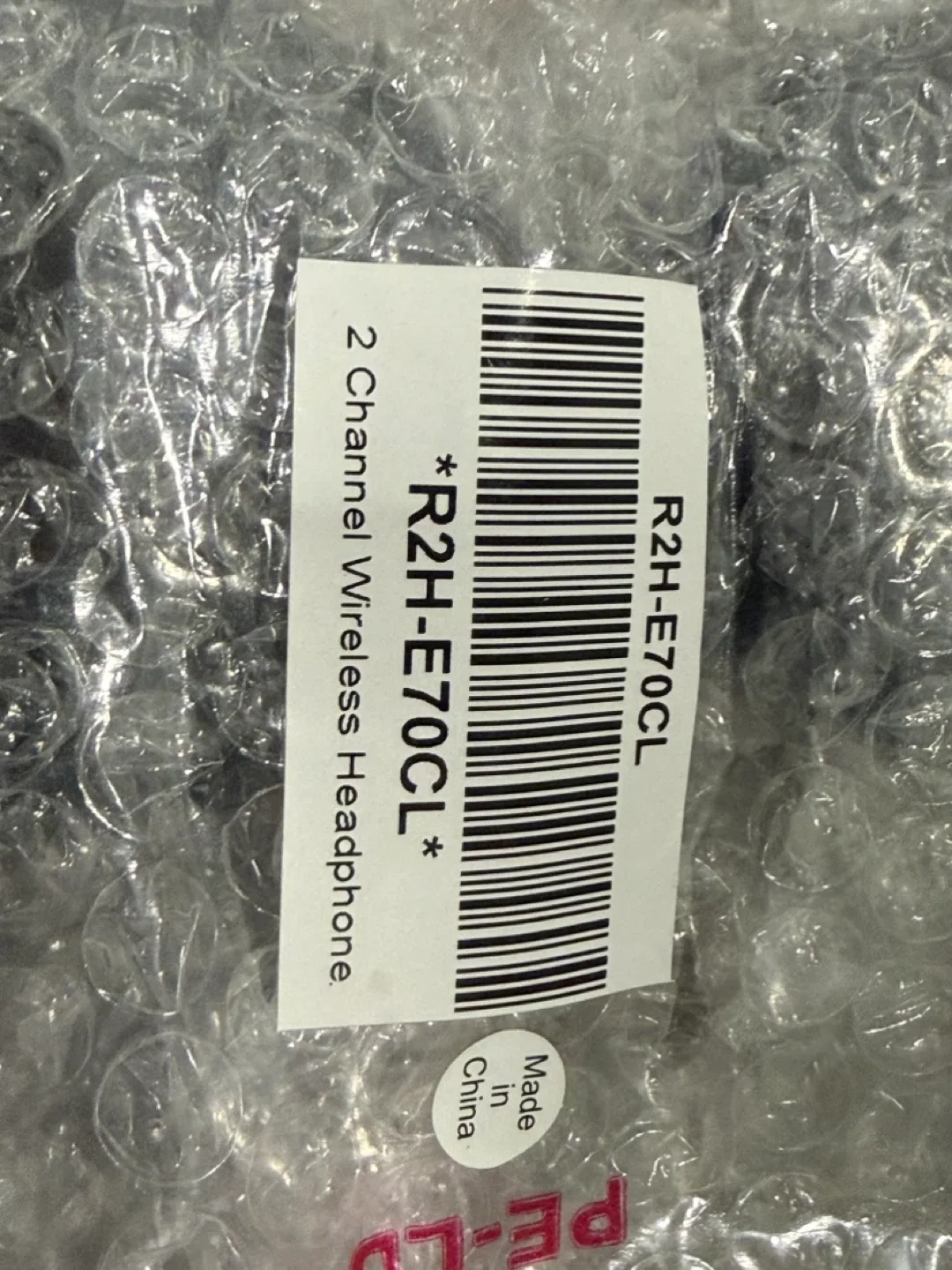 New R2H-E70CL 2 Channel Wireless Headphone image indicator(2)